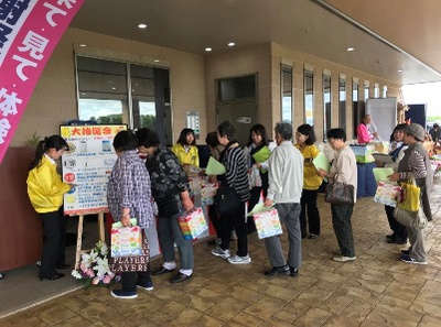 大抽選会も大盛況！豪華な賞品をプレゼント！