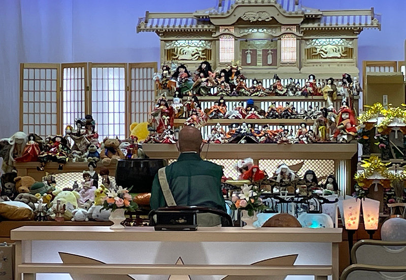 供養祭の様子