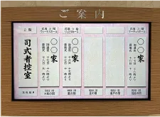 案内表示